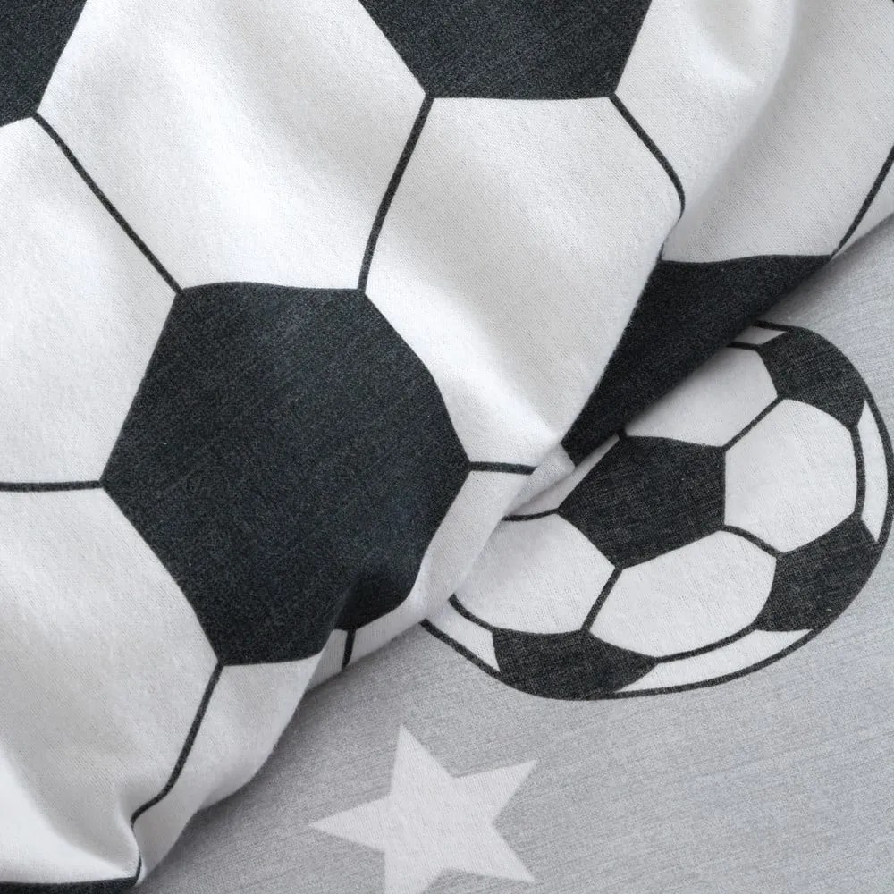 Flanelové detské obliečky na jednolôžko 135x200 cm Football Stars – Catherine Lansfield