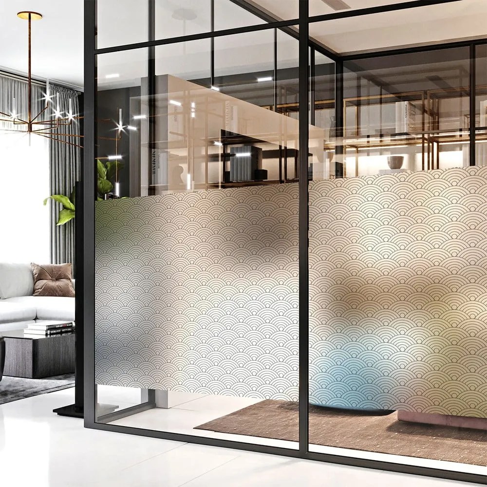 Samolepka na okno 200x40 cm Art Deco - Ambiance