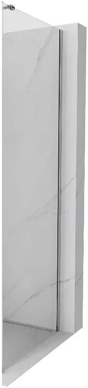 Mexen Velar, sklenená stena ku sprchovej kabíne 85x200 cm, 8mm šedé sklo, 870-085-000-00-40