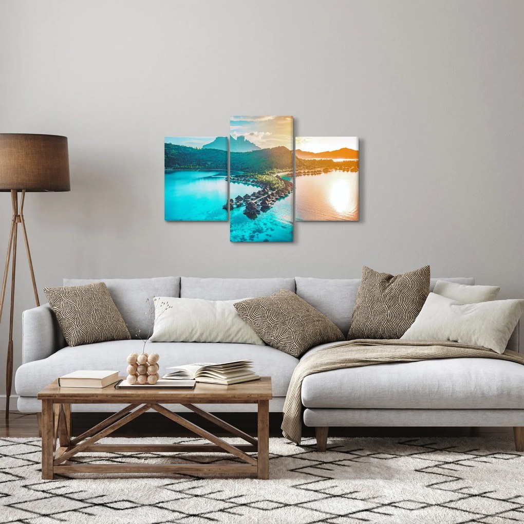 Obraz - Bora Bora (90x60 cm)