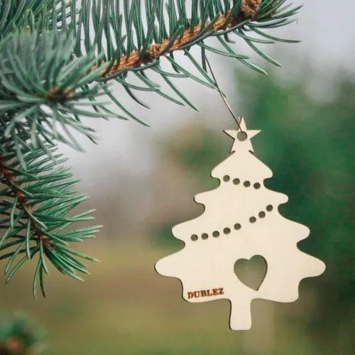 Ozdoba na stromček - vianočný stromček 4