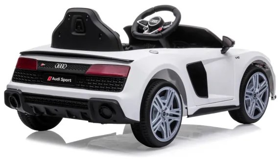 Elektrické autíčko Audi R8 Spyder biele