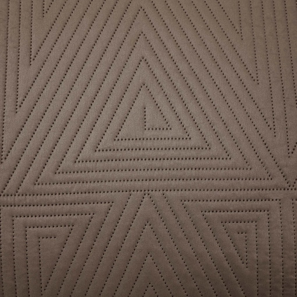 Prehoz na posteľ TRIO svetlohnedý Rozmer: 200x220 cm