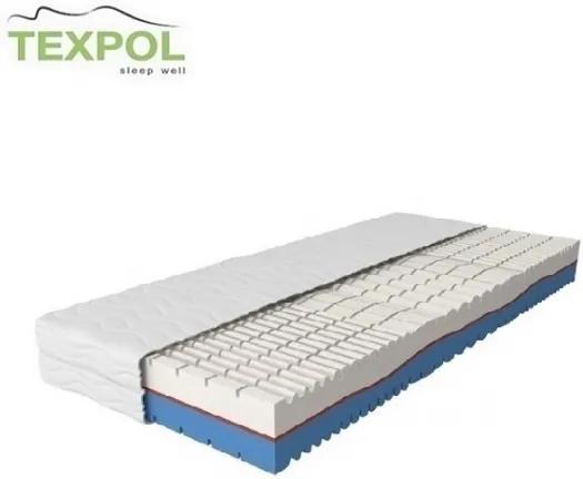 TEXPOL Vysoký ortopedický matrac EXCELENT Veľkosť: 200 x 200 cm, Materiál: Tencel®