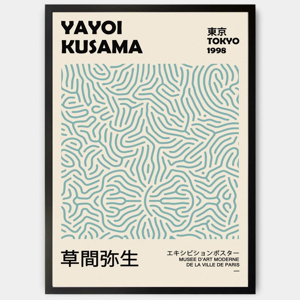Plagát Labyrinth in Blue | Yayoi Kusama