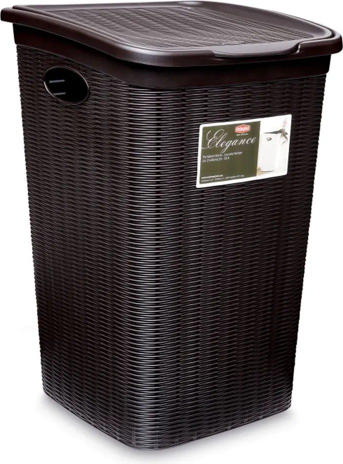 STEFANPLAST Košík na bielizeň Elegance 50 l, hnedý