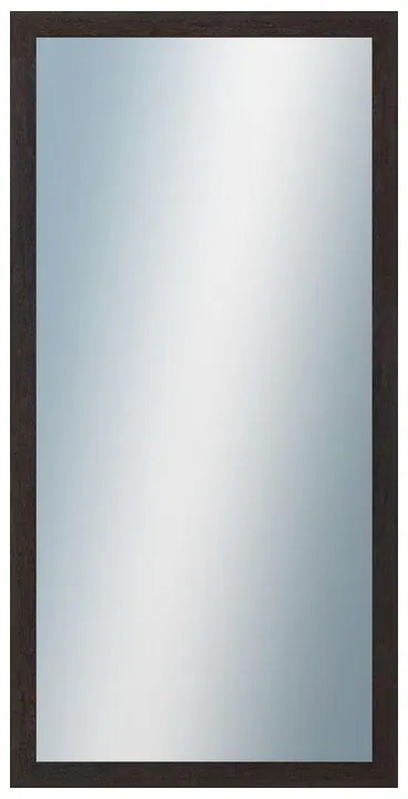 DANTIK - Zrkadlo v rámu, rozmer s rámom 60x120 cm z lišty RETRO čierna (2528)