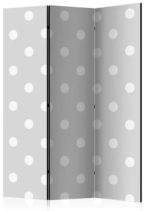 Paraván - Cheerful polka dots [Room Dividers] Veľkosť: 135x172, Verzia: Jednostranný