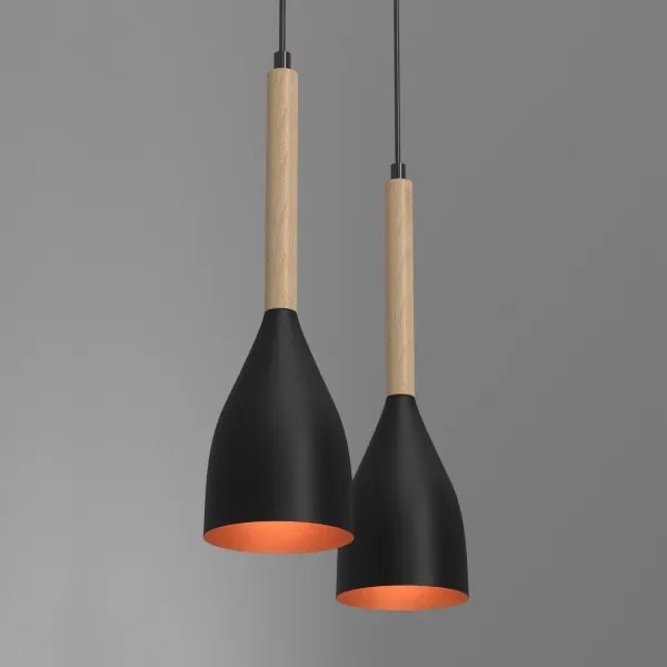 Luster na lanku MUZA 2xE27/60W/230V