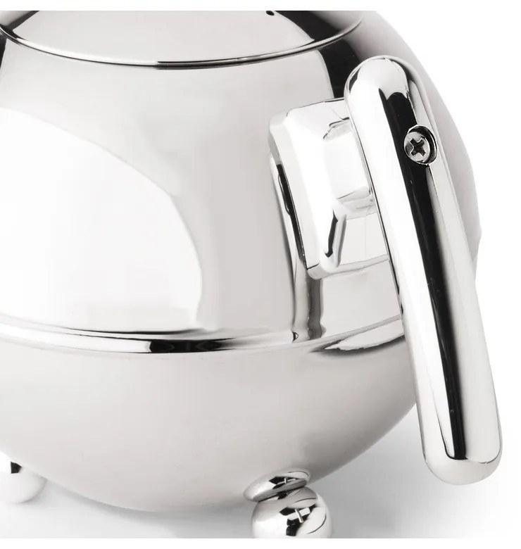 Kanvica na čaj z nehrdzavejúcej ocele v striebornej farbe 1,2 l Bella Ronde – Bredemeijer