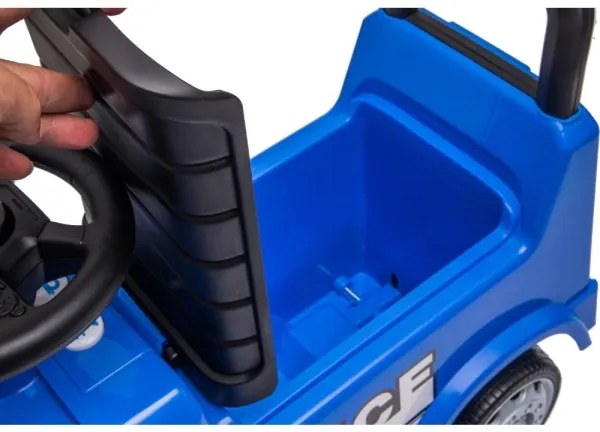 Odrážadlo Mercedes Polícia 2xAA modrá