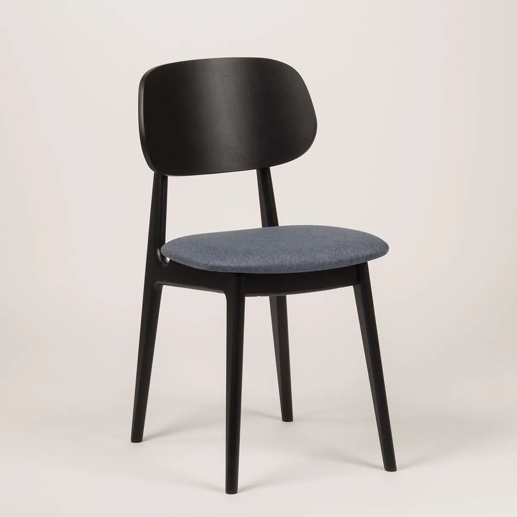 Stima Stolička BUNNY/LÁTKA Vyberte odtieň ->: Čierna, Vyberte látku ->: LUX Jeans 33