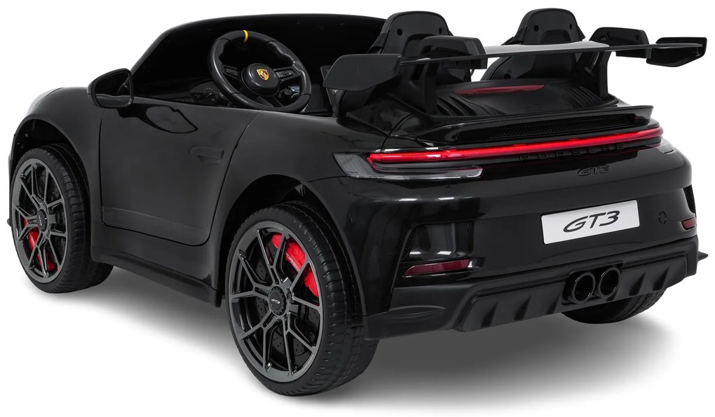 Detské elektrické autíčko Porsche 911 GT3 STRONG MP4 čierne