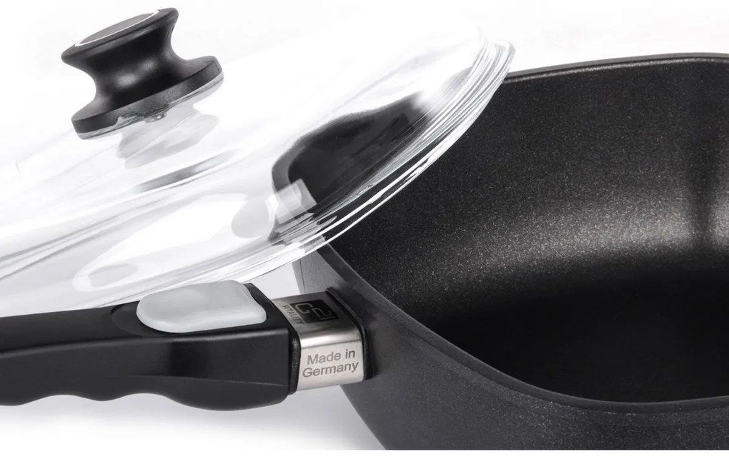 Hlboká panvica G21 Cook 26 cm s pokrievkou a odnímateľnou rukoväťou 63425196