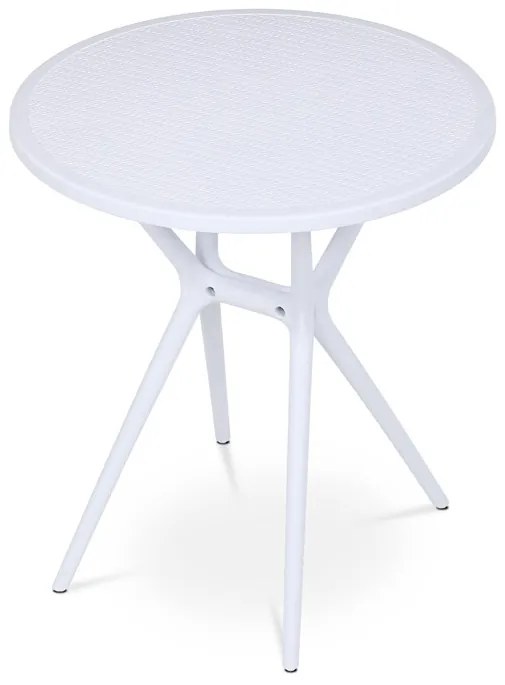 Autronic BONTEC Jedálenský stôl 65x65cm, plast, biela, DT-X7007 WT Farba: Biela