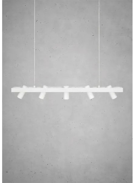 Markslöjd 107783 - Luster na lanku TORINO 5xGU10/7W/230V