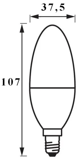 SADA 3x LED Stmievateľná žiarovka SMART+ E14/5W/230V 2700K - Ledvance