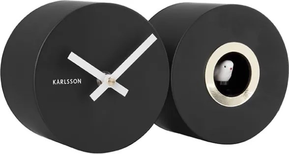 Nástenné hodiny Karlsson KA5789BK, 26cm