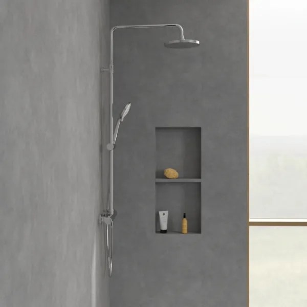 Villeroy & Boch TVS10900200061 - Sprchová súprava s batériou UNIVERSAL, lesklý chróm