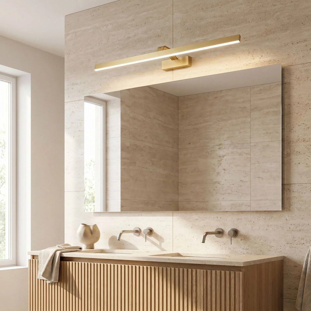 Toolight Toolight, LED nástenné svietidlo, 73cm, 14W, 4000K, 1000lm, SWE009-1W, zlatá matná, OSW-20108