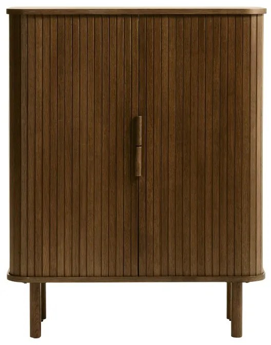 Dizajnová skrinka Parveen 113 cm dymový dub