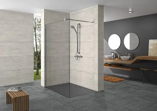 Sprchová zástena Walk-In 140 cm Hüppe Design pure SIKOKHWI140