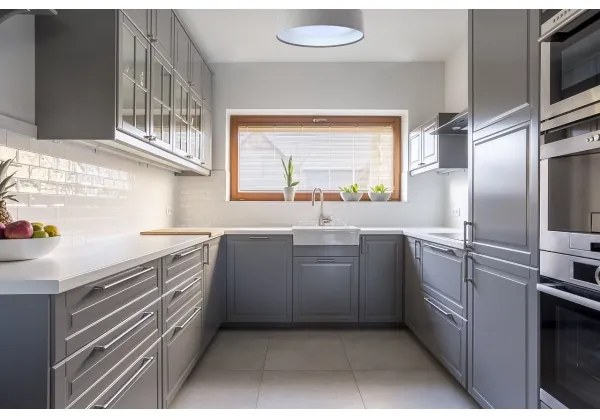 LED Stropné svietidlo GALAXY 1xLED/24W/230V šedá/biela