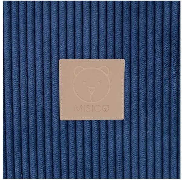Suchý bazén 90x30cm Námornícka modrá Corduroy