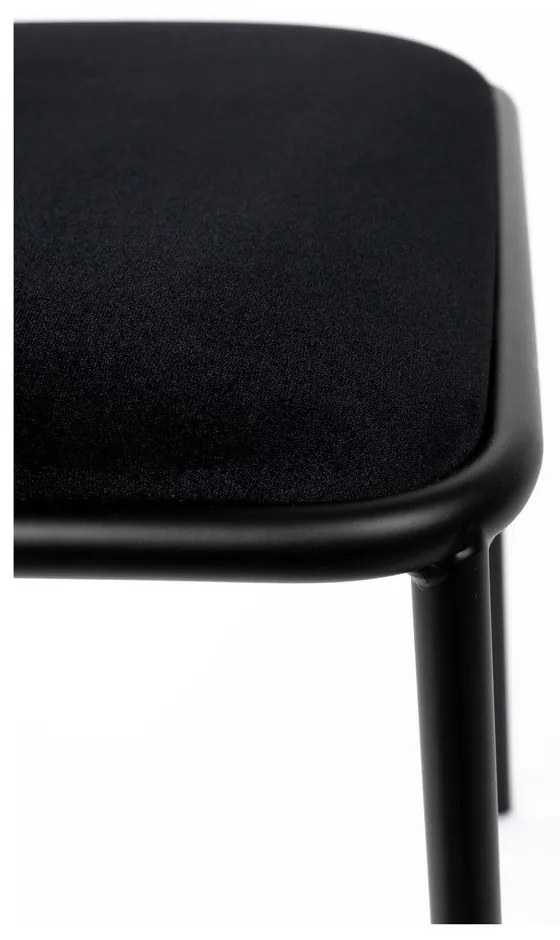 Čierne jedálenské stoličky v súprave 2 ks Alba - Zuiver