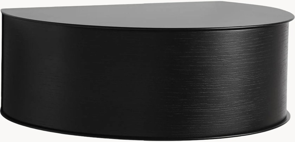 Drevené nástenné nočné stolíky so zásuvkou Wallie, 2 ks