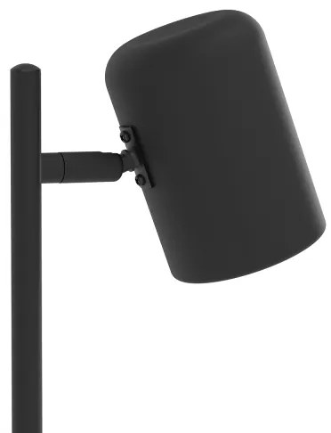 Eglo 98855 - LED Stolná lampa CEPPINO 1xGU10/4,5W/230V čierna