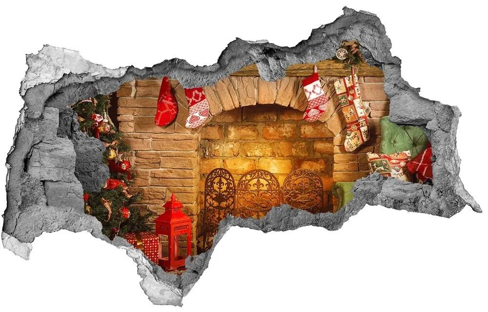 Samolepiaca nálepka na stenu Vianočné dekorácie nd-b-130562770