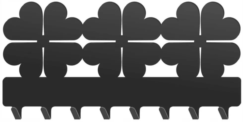 Vešiak na kľúče ŠTVORLÍSTKY