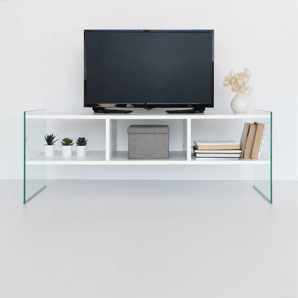 Televízny stolík Glass