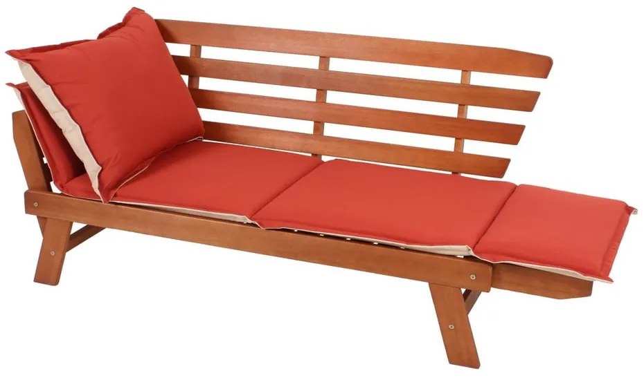 Záhradná lavica z eukalyptového dreva Garden Pleasure Fortuna