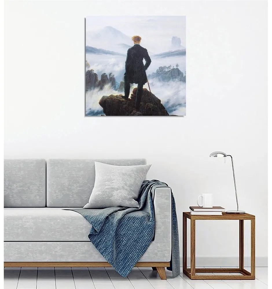 Obraz - reprodukcia 45x45 cm Caspar David Friedrich – Wallity