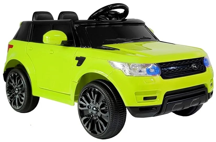 LEAN TOYS ELEKTRICKÉ AUTÍČKO START RUN - ZELENÁ - 2021 - 2x6V/4,5Ah