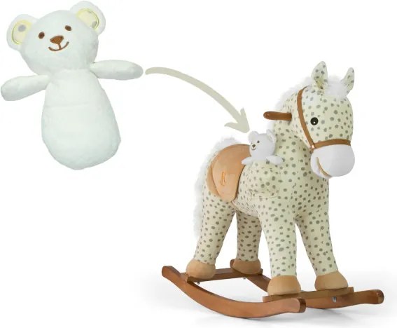 Hojdací koník Pony so sivými bodkami
