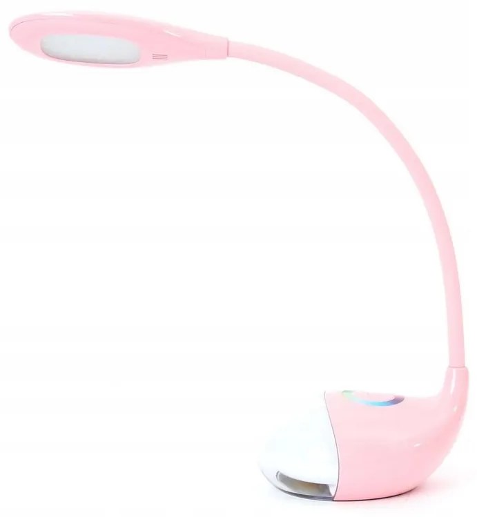 CHINATSU LED stolná lampička do detskej izby, ružová