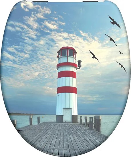 Eisl Sanitär WC sedadlo Duroplast Soft Close Lighthouse 82149