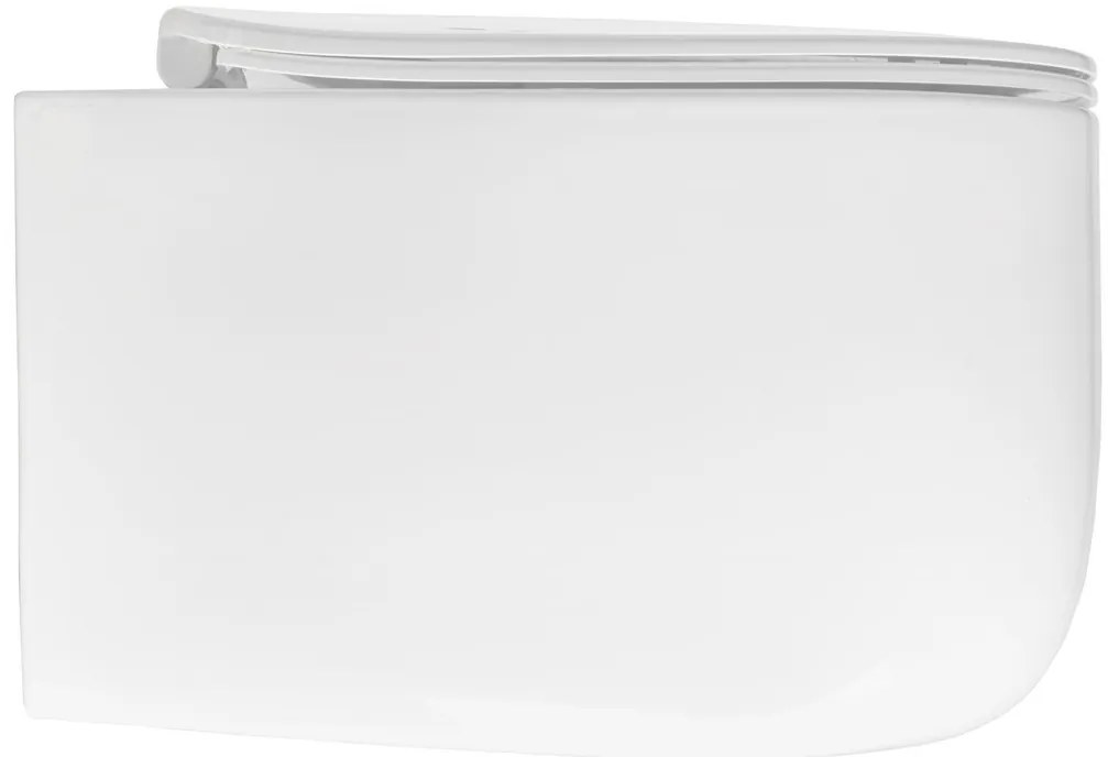 Kerasan Kerasan, NOLITA WC sedátko, SLIM, Soft Close, biela, 539101