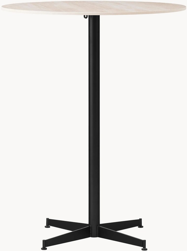 Okrúhly záhradný barový stôl Nook, Ø 80 cm