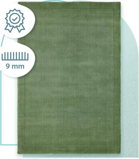 Koberec York Handloom Forest Green