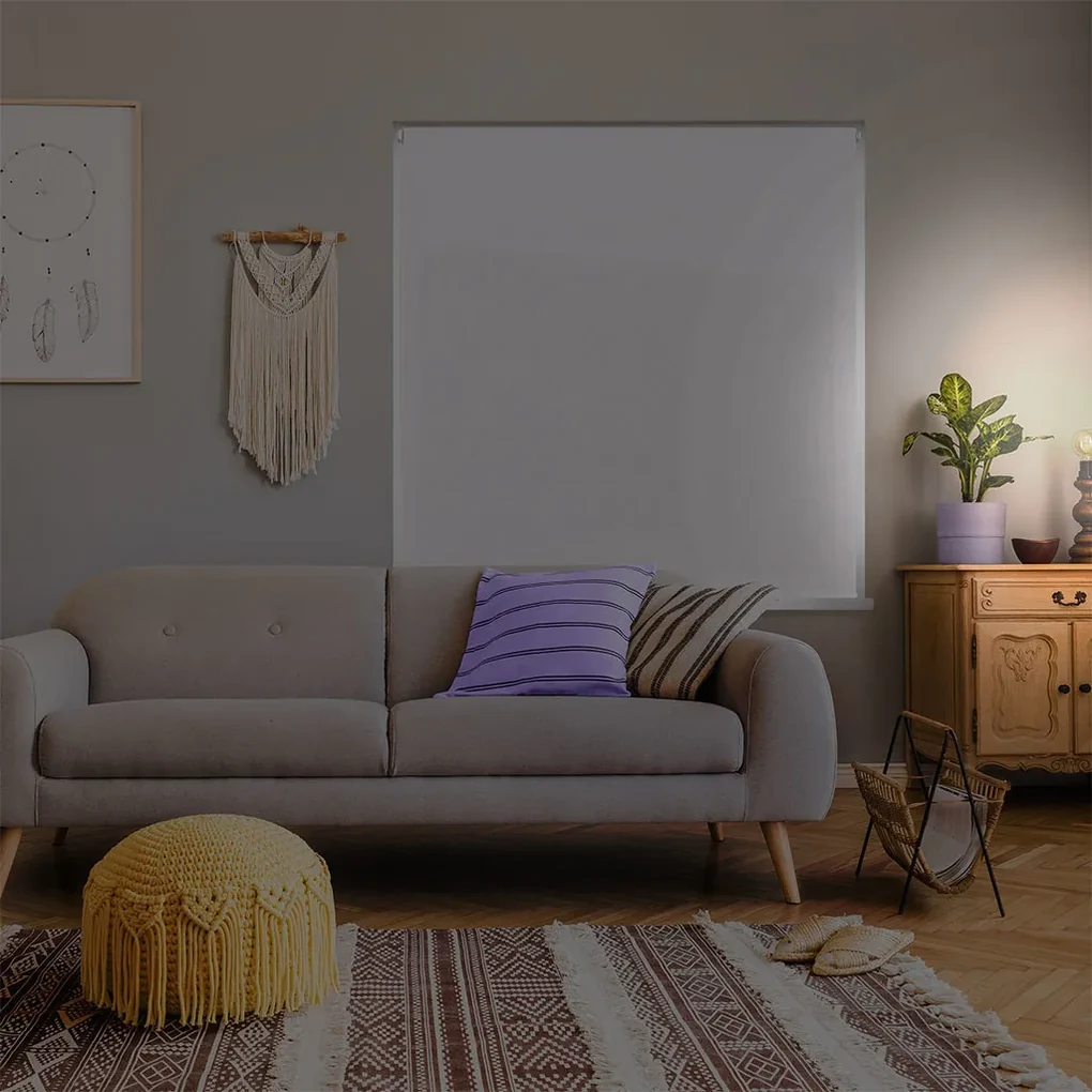 FOA Látková roleta, STANDARD, Svetlo popolová, LE 134 , 59 x 240 cm