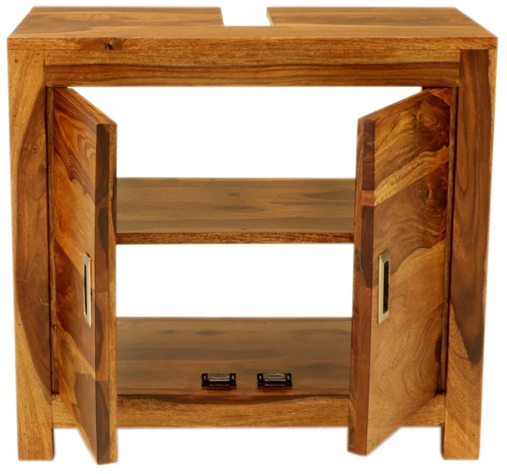 furniture-nabytek.cz - Skrinka pod umývadlo masív 65x60x35 z indického masívu palisander