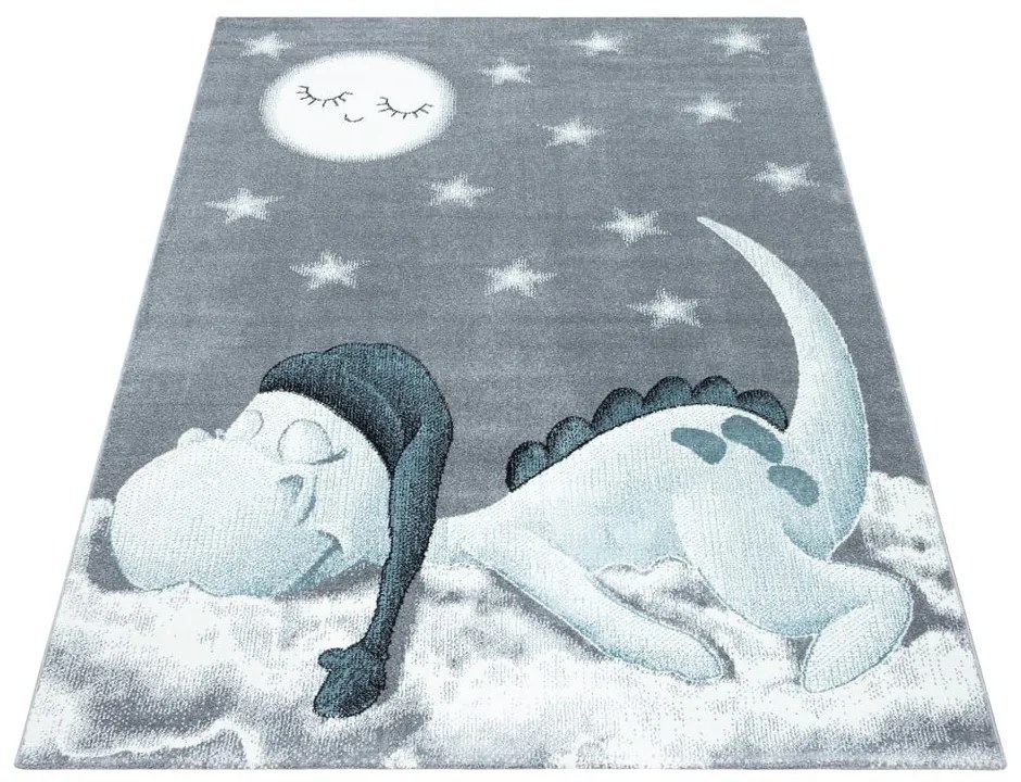 Modro-sivý detský koberec 120x170 cm Bambi – Ayyildiz Carpets