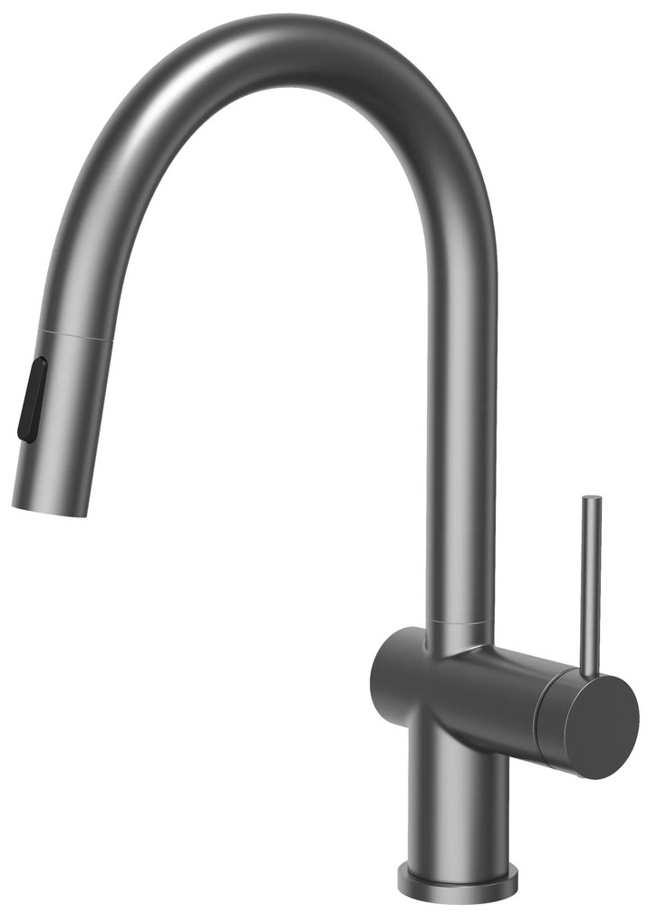 Gamma ANA, kuchynská batéria s 2-funčným výtokom, grafitová, GMA-BANA-GM