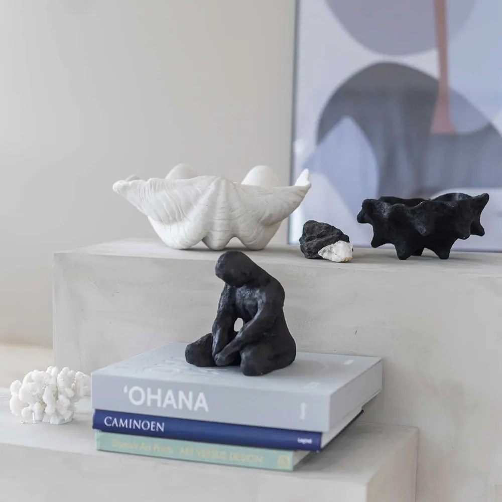 Soška z polyresínu (výška 15 cm) Meditating Man – Mette Ditmer Denmark