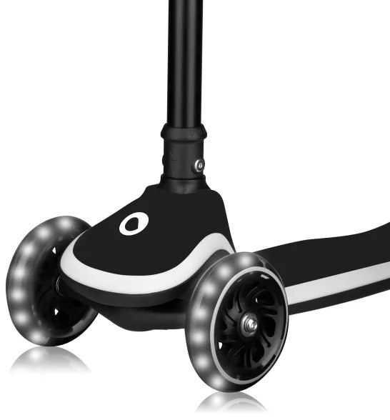 Lionelo - Detská kolobežka MEY 3xAAA Čierny Onyx