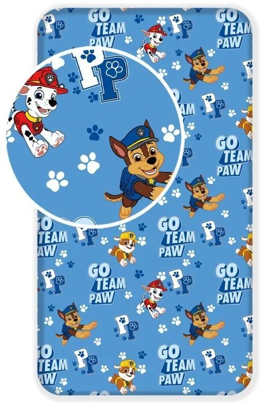 Detská plachta Paw Patrol Go Team